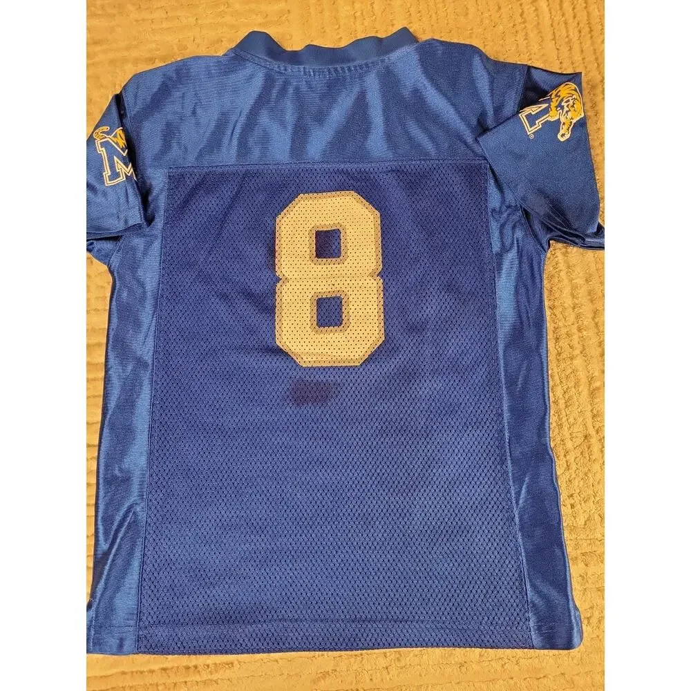 Memphis Tigers Jersey Youth Size Small 8 NCAA College Football boys Kids Child